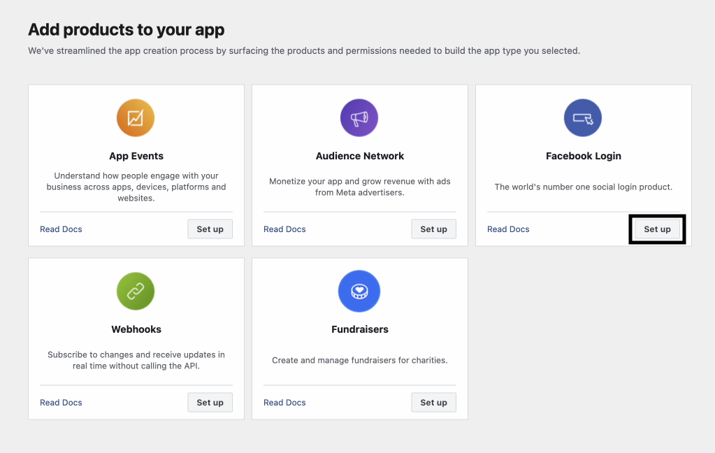 Add Facebook Login