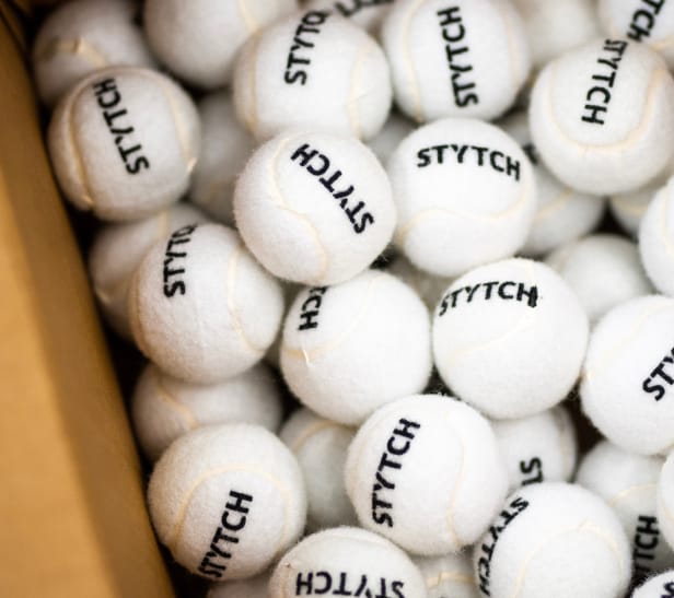 Stytch tennis balls